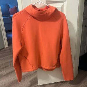 Lululemon Coral Orange Pullover Hoodie